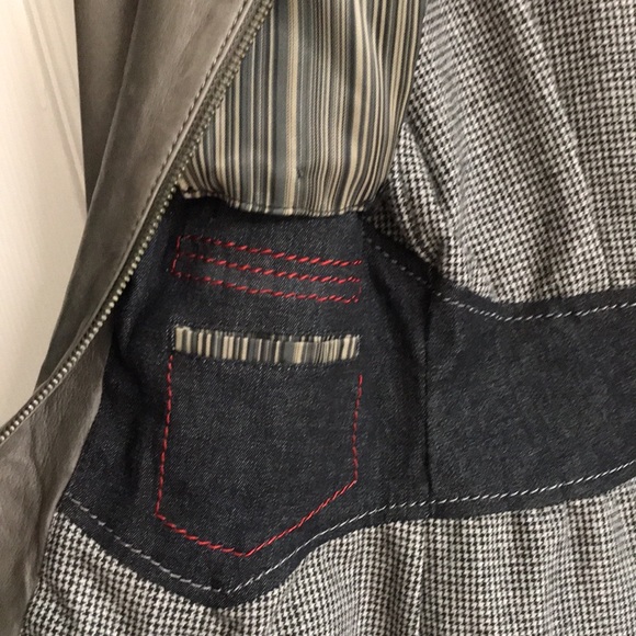 Danier Leather Jacket; Italian Leather; Lightly Distressed; Moto Style; Size XS - Picture 14 of 16